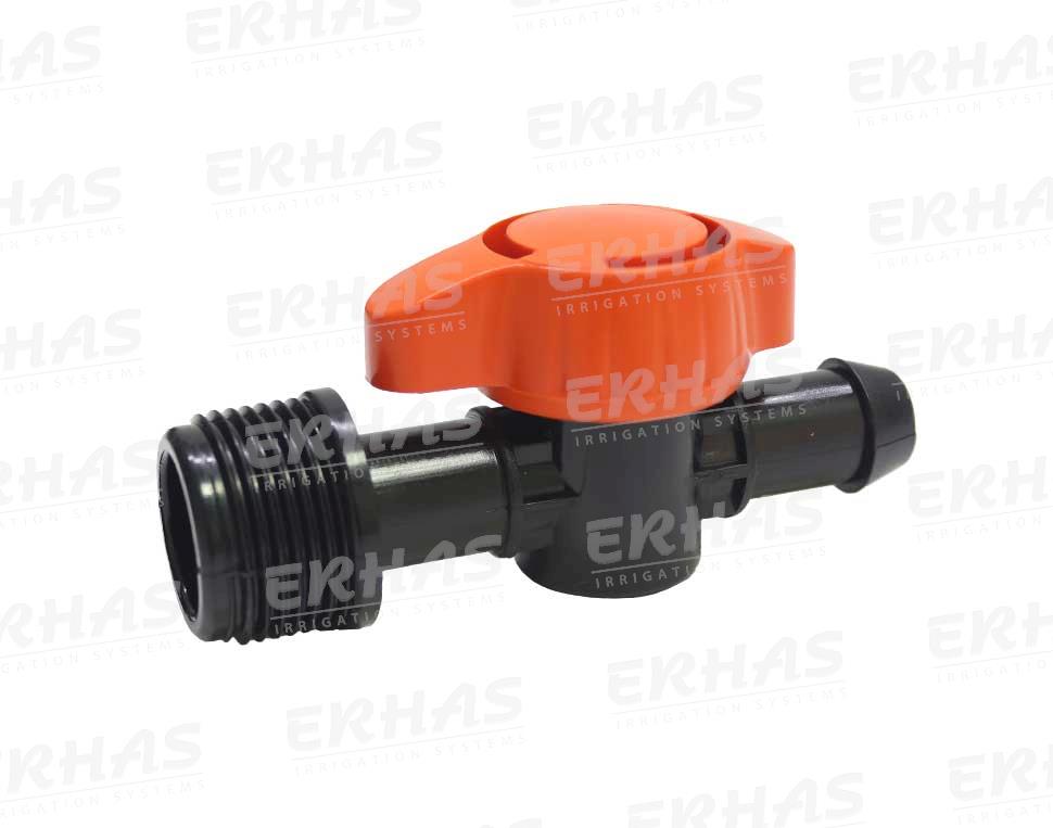 Male Screwed Mini Valves With Gasket Outlet