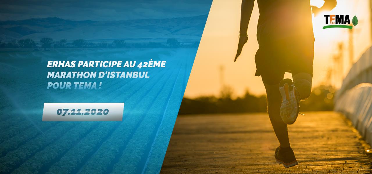Erhas participe au 42ème marathon d'Istanbul pour TEMA !